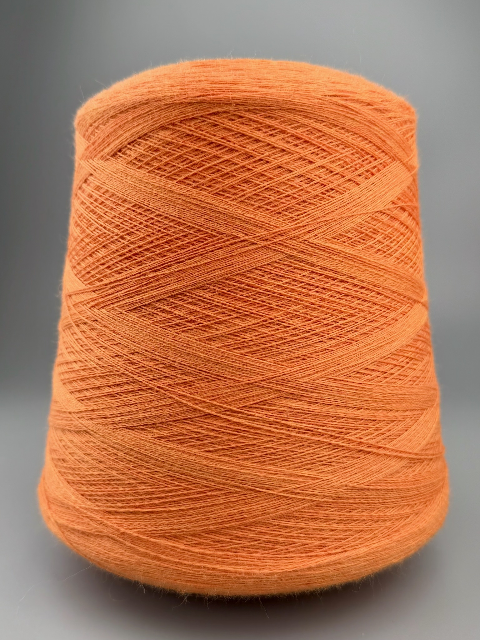 Zegna Baruffa Cashwool 2/30 – Extrafeines Merinogarn Kürbisorange Melange 445363 foto 2